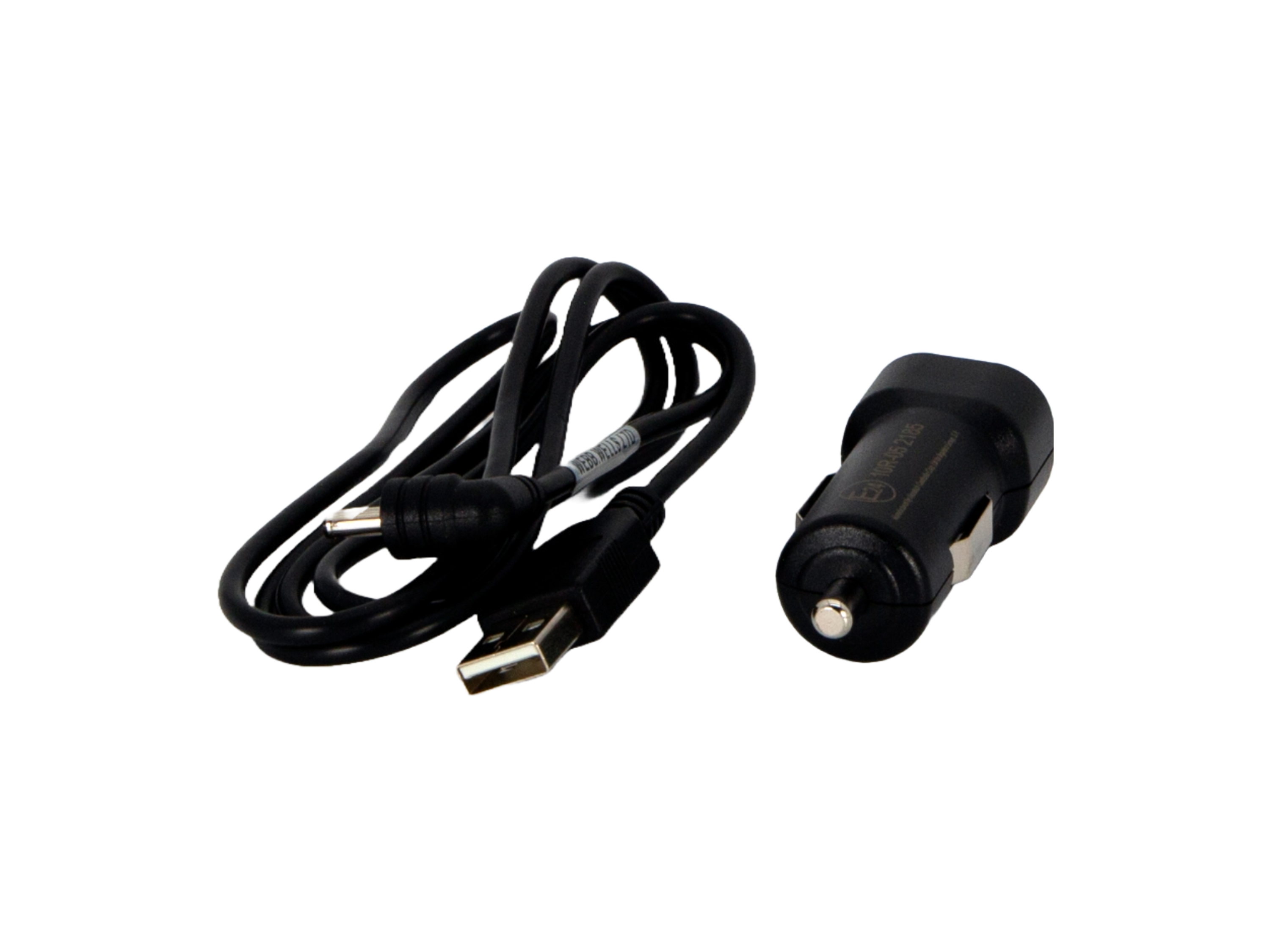 Kfz-Ladeadapter mit USB-Kabel für Verifone V400m und Ingenico Move3500/Move5000 - 12V/24V